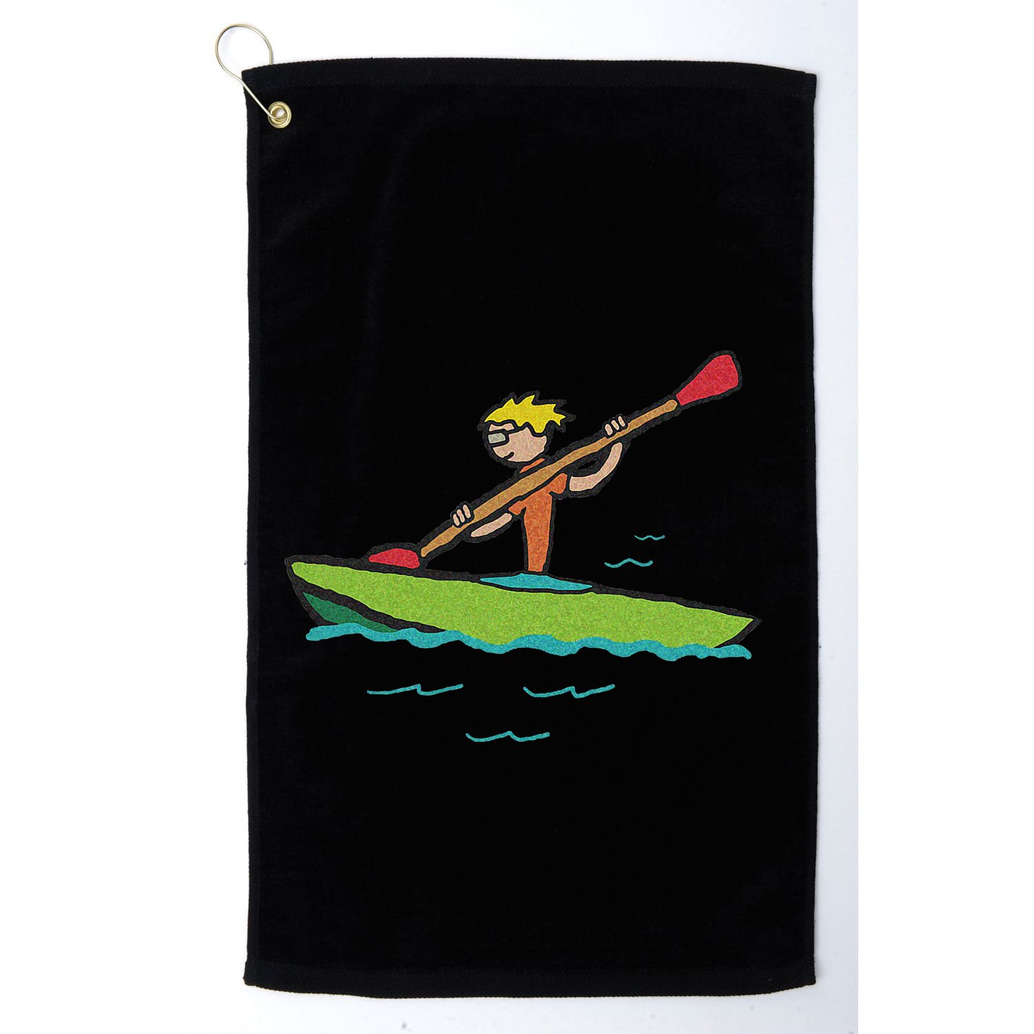 Kayaking Kayak Golf Towel