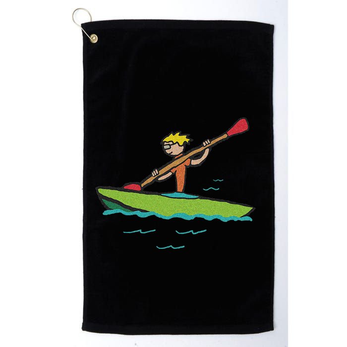 Kayaking Kayak Golf Towel