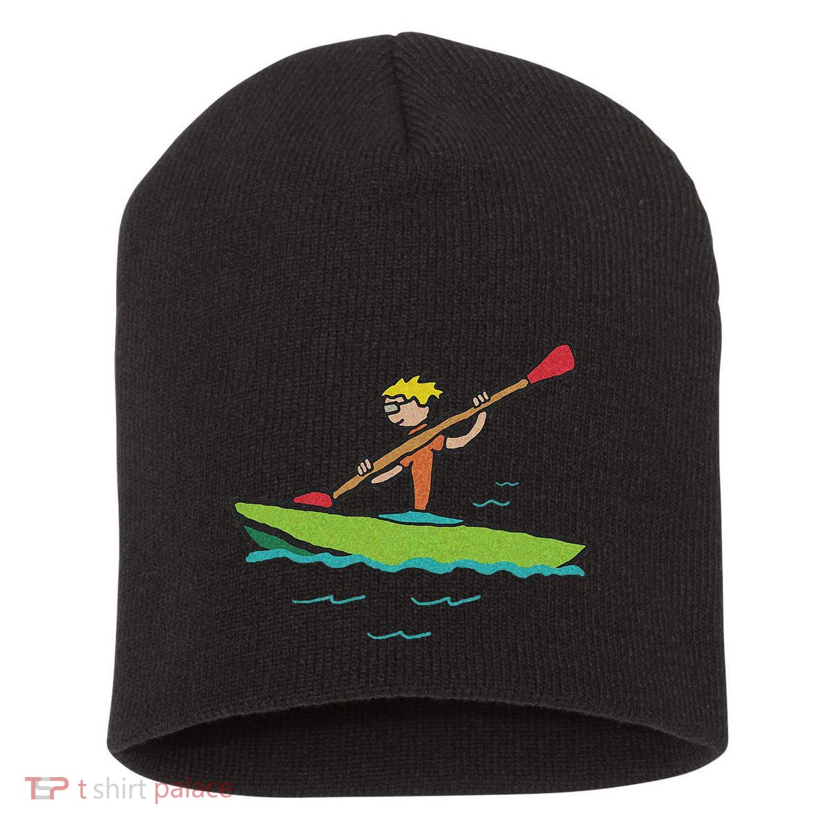 Kayaking Kayak Short Acrylic Beanie