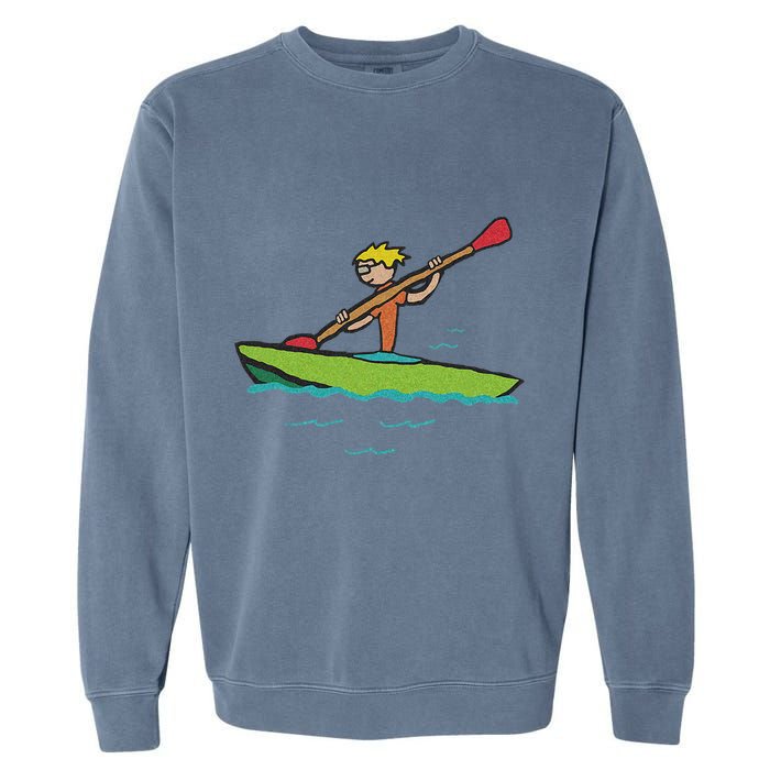 Kayaking Kayak Garment-Dyed Sweatshirt