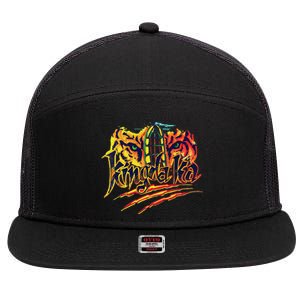 Kingda Ka 7 Panel Mesh Trucker Snapback Hat