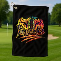 Kingda Ka Golf Towel