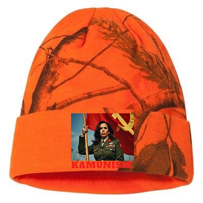 Kammunism Kamunism Komrade Comrade Kamala Forward 2024 Kati Licensed 12" Camo Beanie