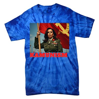 Kammunism Kamunism Komrade Comrade Kamala Forward 2024 Tie-Dye T-Shirt