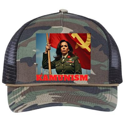 Kammunism Kamunism Komrade Comrade Kamala Forward 2024 Retro Rope Trucker Hat Cap