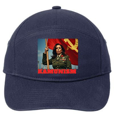 Kammunism Kamunism Komrade Comrade Kamala Forward 2024 7-Panel Snapback Hat