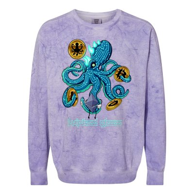 Krypto Kraken Colorblast Crewneck Sweatshirt