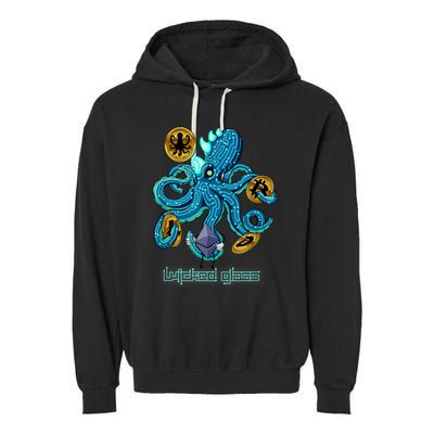 Krypto Kraken Garment-Dyed Fleece Hoodie