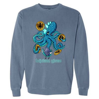 Krypto Kraken Garment-Dyed Sweatshirt