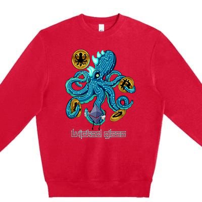 Krypto Kraken Premium Crewneck Sweatshirt