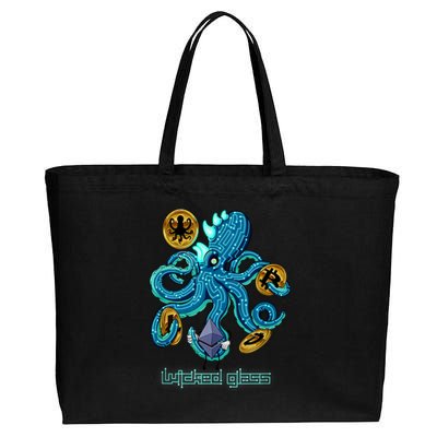 Krypto Kraken Cotton Canvas Jumbo Tote