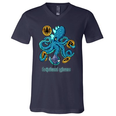 Krypto Kraken V-Neck T-Shirt