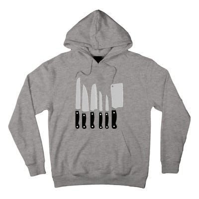 Knife Kit Kitchen Tools Gadget Tee Tall Hoodie