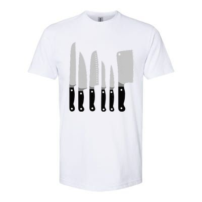 Knife Kit Kitchen Tools Gadget Tee Softstyle CVC T-Shirt