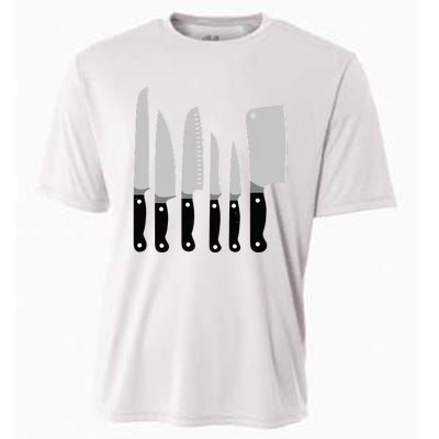 Knife Kit Kitchen Tools Gadget Tee Cooling Performance Crew T-Shirt