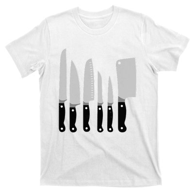 Knife Kit Kitchen Tools Gadget Tee T-Shirt