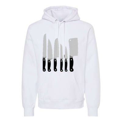 Knife Kit Kitchen Tools Gadget Tee Premium Hoodie