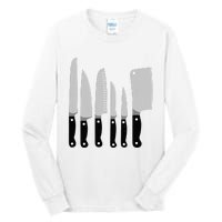 Knife Kit Kitchen Tools Gadget Tee Tall Long Sleeve T-Shirt