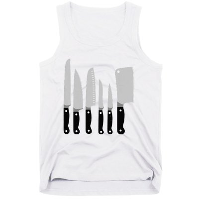 Knife Kit Kitchen Tools Gadget Tee Tank Top