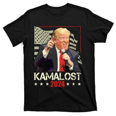 Kamalost Kamala Lost 2024 Trump Victory 47th President T-Shirt