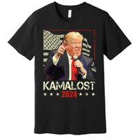 Kamalost Kamala Lost 2024 Trump Victory 47th President Premium T-Shirt