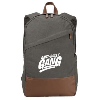 King Kyle Lee Antibully Gang Cotton Canvas Backpack