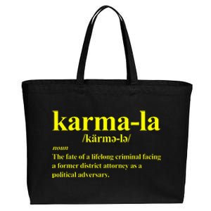 Kamala Karma La Definition Fate Of A Lifelong Criminal Cotton Canvas Jumbo Tote