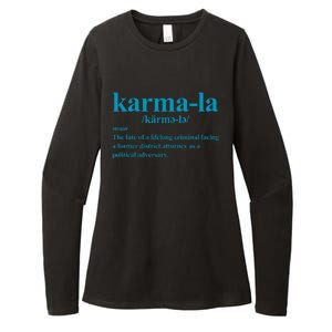 Kamala Karma La Definition Fate Of A Lifelong Criminal Womens CVC Long Sleeve Shirt