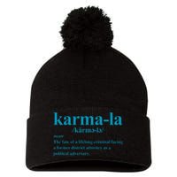 Kamala Karma La Definition Fate Of A Lifelong Criminal Pom Pom 12in Knit Beanie