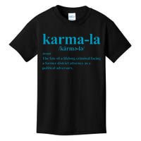 Kamala Karma La Definition Fate Of A Lifelong Criminal Kids T-Shirt