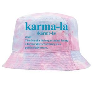 Kamala Karma La Definition Fate Of A Lifelong Criminal Tie-Dyed Bucket Hat