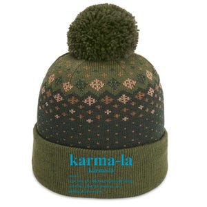 Kamala Karma La Definition Fate Of A Lifelong Criminal The Baniff Cuffed Pom Beanie