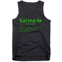 Kamala Karma La Definition Fate Of A Lifelong Criminal Tank Top