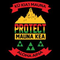 Ku Kia'i Mauna Protect Mauna Kea Aloha Aina Flatbill Hat