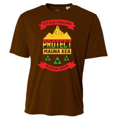 Ku Kia'i Mauna Protect Mauna Kea Aloha Aina Cooling Performance Crew T-Shirt