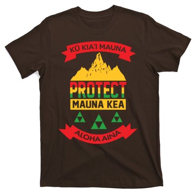 Ku Kia'i Mauna Protect Mauna Kea Aloha Aina T-Shirt