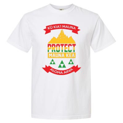 Ku Kia'i Mauna Protect Mauna Kea Aloha Aina Garment-Dyed Heavyweight T-Shirt