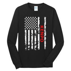 Kenpo Karate Martial Arts Tall Long Sleeve T-Shirt