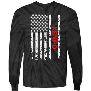 Kenpo Karate Martial Arts Tie-Dye Long Sleeve Shirt