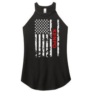 Kenpo Karate Martial Arts Women's Perfect Tri Rocker Tank