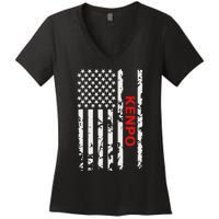 Kenpo Karate Martial Arts Women's V-Neck T-Shirt