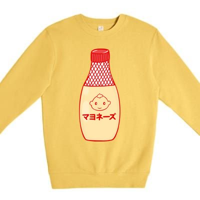 Kawaii Kewpie Mayo Premium Crewneck Sweatshirt