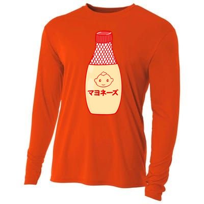 Kawaii Kewpie Mayo Cooling Performance Long Sleeve Crew