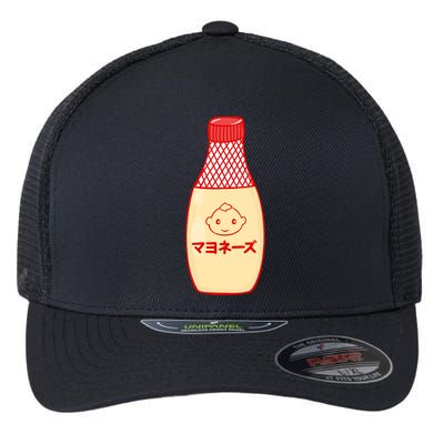 Kawaii Kewpie Mayo Flexfit Unipanel Trucker Cap