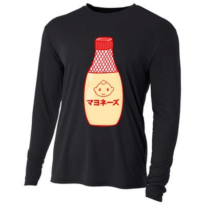 Kawaii Kewpie Mayo Cooling Performance Long Sleeve Crew