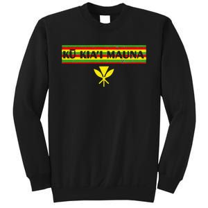 Ku Kiai Mauna Kanaka Maoli Kea Protect Defend Hawaii Sweatshirt