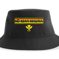 Ku Kiai Mauna Kanaka Maoli Kea Protect Defend Hawaii Sustainable Bucket Hat