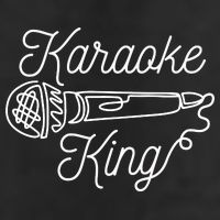 Karaoke King Microphone Musical 7 Panel Mesh Trucker Snapback Hat