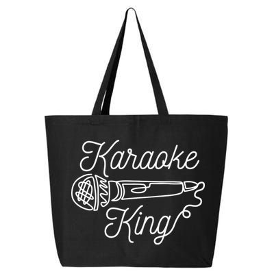 Karaoke King Microphone Musical 25L Jumbo Tote