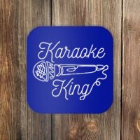 Karaoke King Microphone Musical Coaster